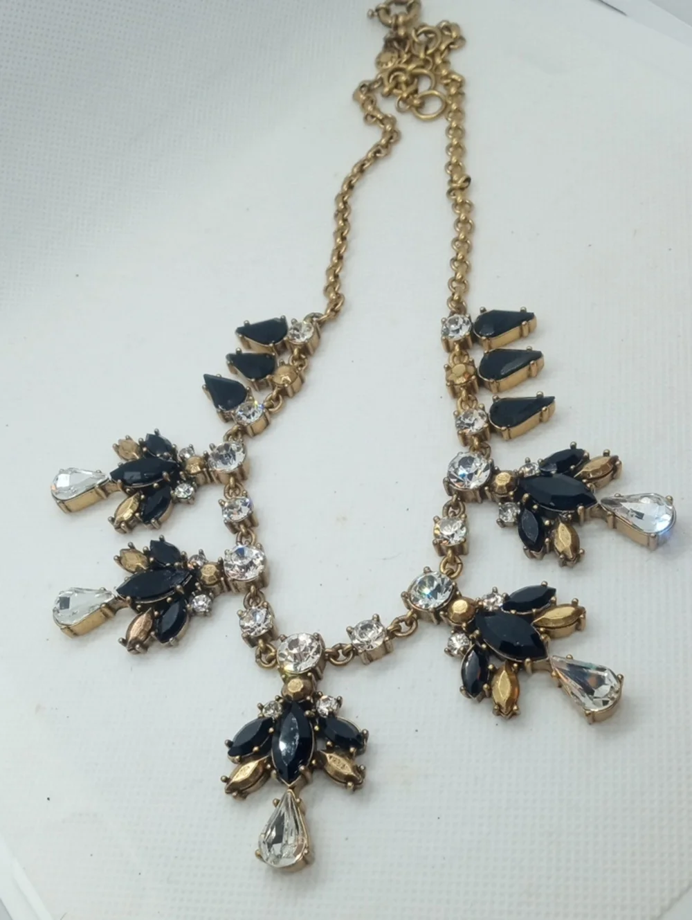 J.CREW RHINESTONE STATEMENT NECKLACE